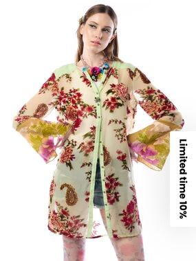 NWT Aratta Silent Journey- Dreamy Velvet Tunic